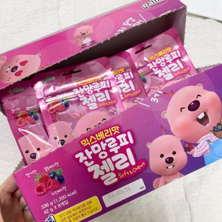 [팔도] 잔망루피젤리 믹스베리맛 42g 8개 — 5점을 준 리뷰어가 2022년 2월 올린 사용 사진