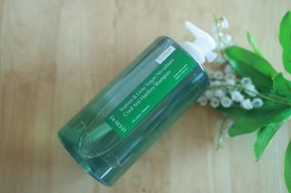 닥터시드 티트리 앤 라임 비건 지성케어 쿨 탈모 샴푸 (1000ml) — 4.5점을 준 리뷰어가 2023년 12월 올린 사용 사진