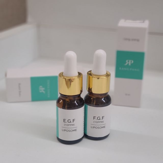 랑팡 EGF+FGF 10ppm 리포좀 앰플 원액 10ml 리뷰 사진