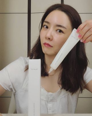 브에노 스킨셀 더마 앰플 — 5점을 준 리뷰어가 2021년 7월 올린 사용 사진