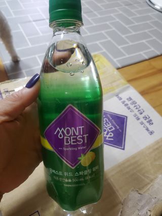 몽베스트 Montbest with Sparkling water Lemon OR Lime 20병(랜덤) — 5점을 준 리뷰어가 2022년 6월 올린 사용 사진