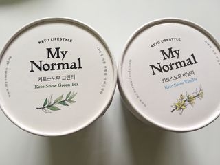 마이노멀 키토스노우 2개 Set  - 바닐라/초코/그린티 3종 중 선택 — 5점을 준 리뷰어가 2021년 5월 올린 사용 사진