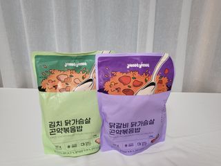 [푸딩팩토리] 요잇조잇 닭갈비 닭가슴살/김치 닭가슴살 곤약볶음밥 2종 (김치볶음밥 2개 닭갈비 볶음밥 1개) — 5점을 준 리뷰어가 2022년 8월 올린 사용 사진