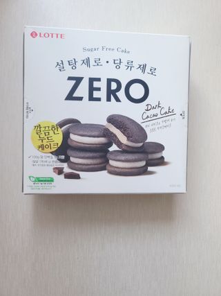 ZERO (초콜릿 칩 쿠키, 카카오 케이크, 후르츠 젤리, 아이스 콜라, 아이스 초코바) — 5점을 준 리뷰어가 2022년 6월 올린 사용 사진