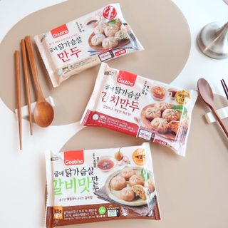 굽네몰 [굽네] 닭가슴살 만두 3종 9팩 — 5점을 준 리뷰어가 2021년 9월 올린 사용 사진