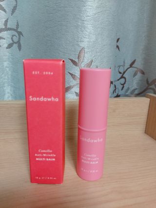 스킨큐어 산다화 카멜리아 안티 링클 멀티밤 — 4점을 준 리뷰어가 2022년 10월 올린 사용 사진