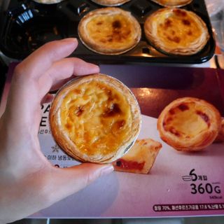디앙뜨 포르투갈 에그타르트 오리지널 맛+패션후르츠 맛 중 택1 — 5점을 준 리뷰어가 2021년 8월 올린 사용 사진