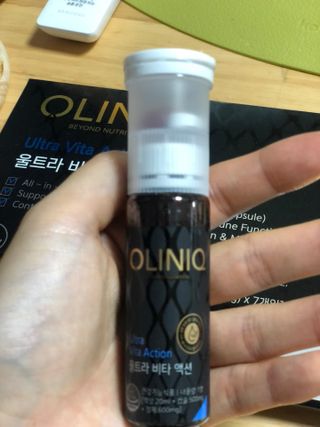 올리닉 울트라비타액션 — 5점을 준 리뷰어가 2021년 8월 올린 사용 사진