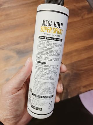 다슈코리아 다슈 포 맨 프리미엄 메가 홀드 슈퍼 스프레이 250ml — 5점을 준 리뷰어가 2021년 6월 올린 사용 사진