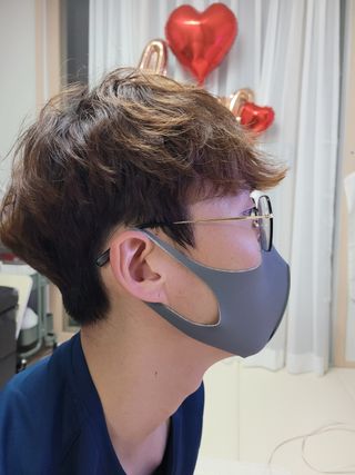[에이블밤부] 리퓨어 쿠퍼 마스크 10color — 5점을 준 리뷰어가 2021년 2월 올린 사용 사진