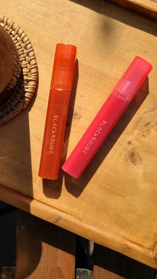 [블랙루즈]하프앤하프틴트 10종 中 택1+랜덤1 — 5점을 준 리뷰어가 2021년 2월 올린 사용 사진