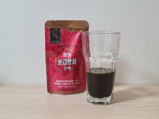 광동생활건강 [광동]진하고 깊은 풍미, 광동 보감쌍화진액 100mL * 18포 — 4점을 준 리뷰어가 2024년 7월 올린 사용 사진