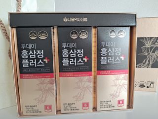 서울약사신협_투데이홍삼정플러스스틱_10g x 30포 — 5점을 준 리뷰어가 2021년 1월 올린 사용 사진