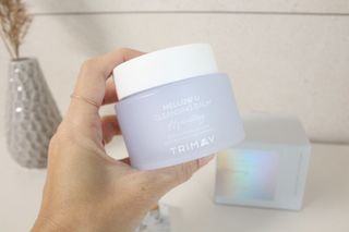트리마이 민감 피부도 안심하고 사용 가능한 원스텝 클렌저, 멜로우 유 클렌징 밤 — 5점을 준 리뷰어가 2022년 11월 올린 사용 사진