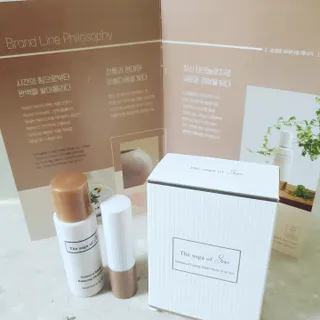 더사가오브수 [사가수] 효혜윤 보태니컬 에너지 에센스인로션 20ml /아이포올 스틱 3g — 5점을 준 리뷰어가 2023년 2월 올린 사용 사진