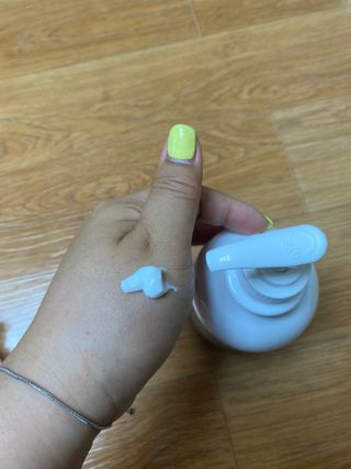 [닥터문] 프리미엄 알로에베라 선크림 500ml — 5점을 준 리뷰어가 2022년 6월 올린 사용 사진
