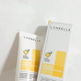 랑벨 비타 에너지 잡티 크림 75ml (피부 속 기미완화크림) — 4.5점을 준 리뷰어가 2022년 6월 올린 사용 사진