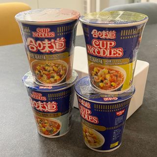 NISSIN 닛신 컵누들  4종 - 씨푸드오리지날, 씨푸드 스파이시, 씨푸드 커리, 씨푸드 XO소스 — 4점을 준 리뷰어가 2022년 11월 올린 사용 사진