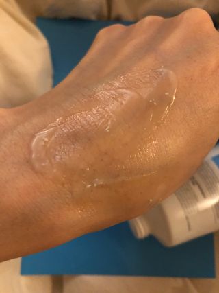 랑벨 수퍼내츄럴 아쿠아 수딩 크림 100ml — 5점을 준 리뷰어가 2022년 4월 올린 사용 사진