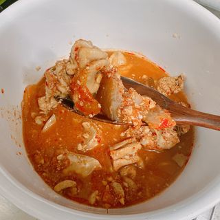 소담스퀘어 상암 궁중해물탕조씨집 백년가게 조씨집 팔뚝탕1인분550g — 4.5점을 준 리뷰어가 2022년 12월 올린 사용 사진