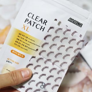 에버렐 아크네 클리어 패치 오리지널(40매) + XL(8매) 1세트, 각 1개씩 — 5점을 준 리뷰어가 2022년 5월 올린 사용 사진