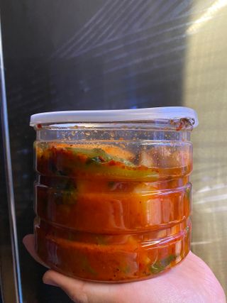 셰프애찬 알타리김치 총각김치 1kg — 5점을 준 리뷰어가 2022년 10월 올린 사용 사진
