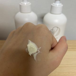 mom e 맘이 내추럴 베이비 케어 샴푸앤바스+로션 — 2점을 준 리뷰어가 2021년 1월 올린 사용 사진