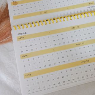 리훈 차일드라이크 워킹스마일 초등학생 스터디플래너 저학년/ 고학년 — 5점을 준 리뷰어가 2023년 2월 올린 사용 사진