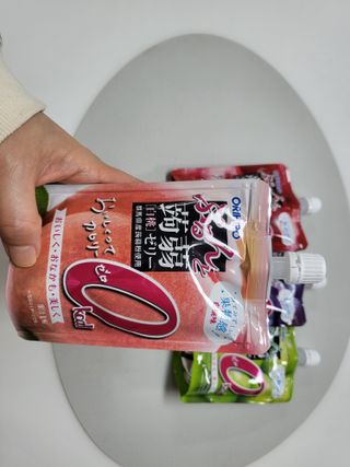 ORIHIRO 오리히로 곤약젤리 제로칼로리 130g 4종 4팩(맛별로 1팩씩) — 5점을 준 리뷰어가 2023년 2월 올린 사용 사진