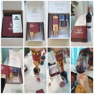 와인웨이터 당신은 별을 마시고있소, 크리비 와인 디스펜서 — 5점을 준 리뷰어가 2023년 1월 올린 사용 사진