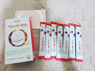 아임오 ABC 콜라겐 젤리 14포 — 5점을 준 리뷰어가 2021년 11월 올린 사용 사진