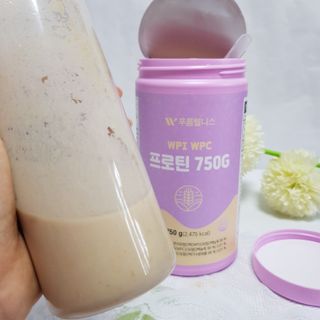 [푸름웰니스] 프로틴 다이어트 단백질 쉐이크 (750g) — 5점을 준 리뷰어가 2022년 3월 올린 사용 사진