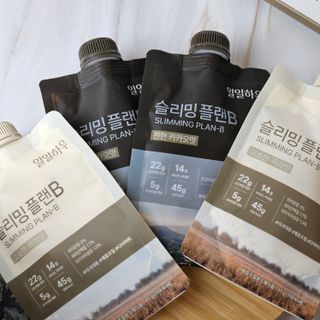 일일하우 슬리밍 플랜B 고소한 귀리맛, 진한 카카오맛 (체중조절식) — 5점을 준 리뷰어가 2023년 6월 올린 사용 사진