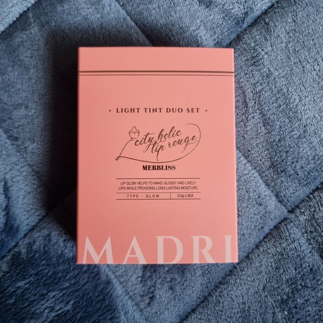 [멀블리스데일리] 멀블리스 시티홀릭 라이트 틴트 듀오세트 3color 중 1종 랜덤발송 리뷰 사진
