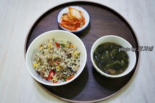 천일식품 5가지 국산 곡물로 만든 5가지 나물밥 — 5점을 준 리뷰어가 2021년 5월 올린 사용 사진