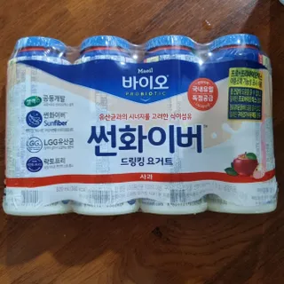 LIVE 매일바이오 썬화이버 드링킹 요거트 — 5점을 준 리뷰어가 2022년 8월 올린 사용 사진