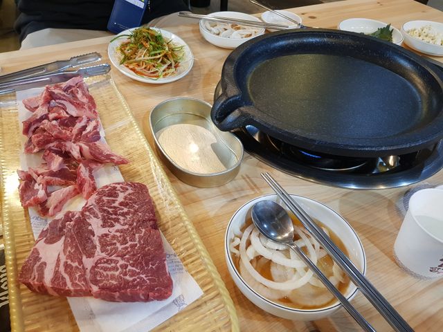 [마켓정 정육식당] 미국산 소고기 2인세트 + 냉면 리뷰 사진