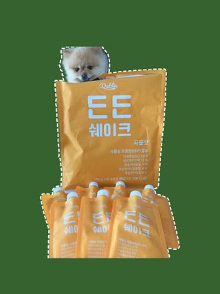 [덜다] 든든 식물성 단백질 쉐이크 40g X 7입 (곡물/딸기) — 5점을 준 리뷰어가 2023년 7월 올린 사용 사진