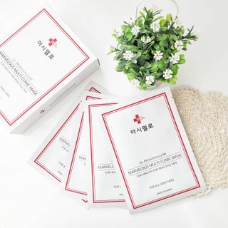 닥터마시멜로 마블러스 멀티 클리닉 마스크 — 4점을 준 리뷰어가 2021년 3월 올린 사용 사진