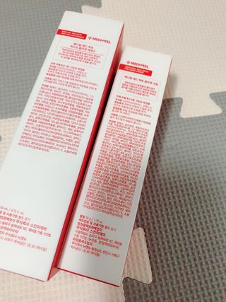 메디필 레드 락토 퍼스트 콜라겐 에센스 — 5점을 준 리뷰어가 2021년 1월 올린 사용 사진