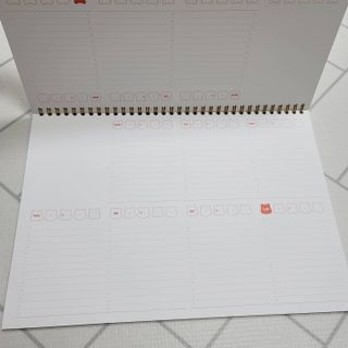 리훈 곰부 체크리스트+ 곰부 리무버블스티커 1장 — 5점을 준 리뷰어가 2021년 5월 올린 사용 사진