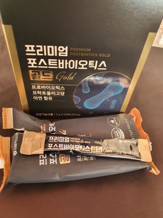서울약사신협_프리미엄포스트바이오틱스골드_5g x 50포 — 5점을 준 리뷰어가 2021년 1월 올린 사용 사진