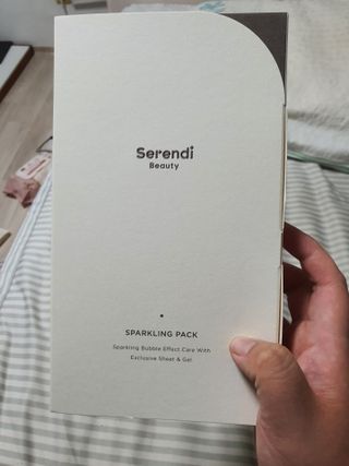 세렌디뷰티 스파클링팩 — 4점을 준 리뷰어가 2021년 3월 올린 사용 사진