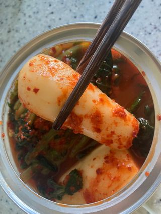 셰프애찬 알타리김치 총각김치 1kg — 5점을 준 리뷰어가 2022년 10월 올린 사용 사진