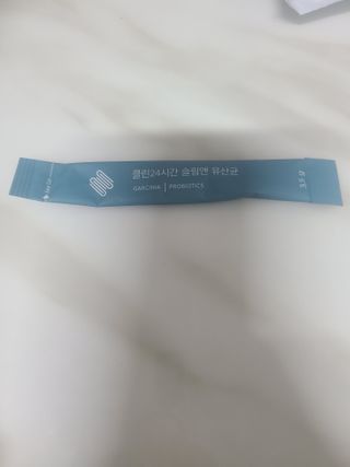 클린24시간 슬림앤유산균 1박스 (3.5g X 15포) — 5점을 준 리뷰어가 2022년 7월 올린 사용 사진