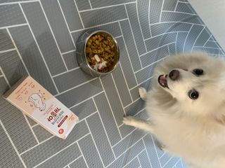 My Pet Care 모발과 모질 피부건강에 개좋아 — 3.5점을 준 리뷰어가 2021년 1월 올린 사용 사진