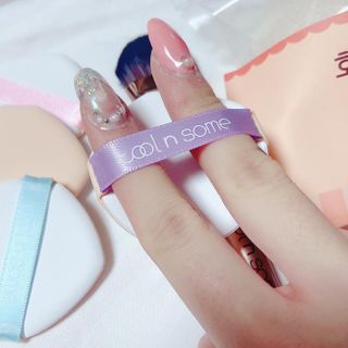 [툴앤썸] 메이크업 브러시로 바르고 호빵 스펀지로 클렌징하는 A-Z 뷰티툴 5종 — 5점을 준 리뷰어가 2021년 1월 올린 사용 사진