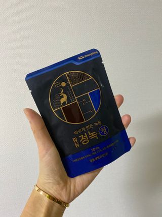 광동생활건강 [광동] 바르게 만든 녹용, 광동정녹청 — 5점을 준 리뷰어가 2021년 12월 올린 사용 사진