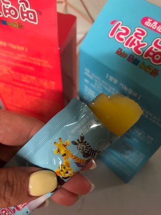 다나음 셀렌에 빠진 아연면역젤리 열대과일맛+사과맛 — 5점을 준 리뷰어가 2021년 3월 올린 사용 사진