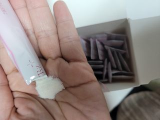 방방곳곳 청수체 콜라겐 — 5점을 준 리뷰어가 2022년 4월 올린 사용 사진